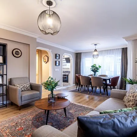 Modern Flat Close To Istiklal Street With Balcony Apartment *