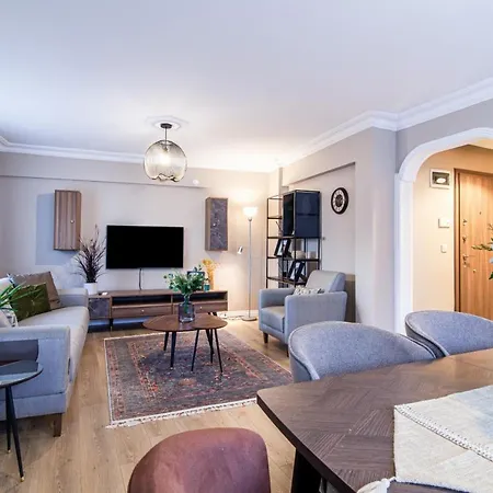 Modern Flat Close To Istiklal Street With Balcony *